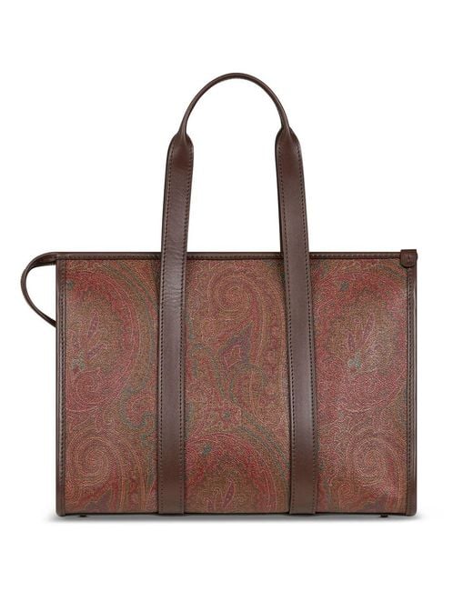 Etro Brown Essential Shoulder Bag