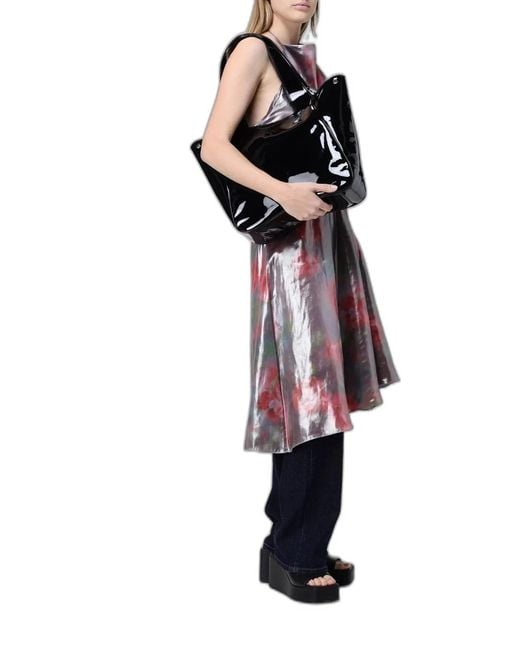 DIESEL Black Multicolour Polyurethane Handbag