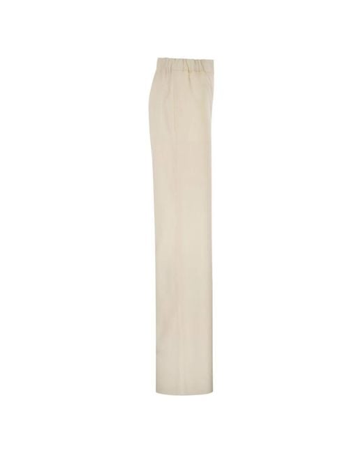 Max Mara White Trousers