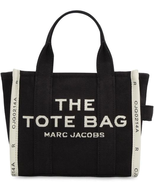 Marc Jacobs Black The Jacquard Small Tote Bag