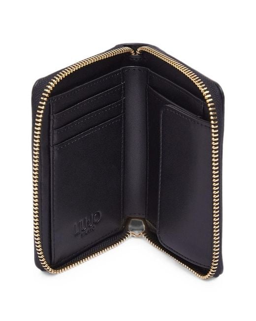 Liu Jo Blue Dark Polyurethane Wallet