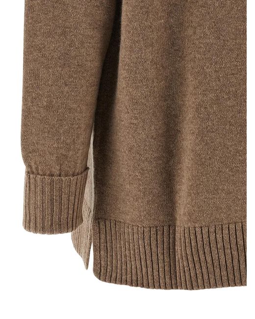 Max Mara Brown 'Bull' Cardigan