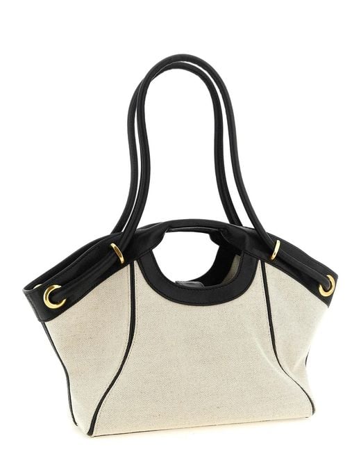Balmain Black Medium 'Tote' Shopping Bag