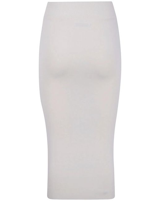 Entire studios White "Knit" Skirt