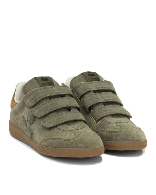 Isabel Marant Green "Beth" Low-Top Sneakers