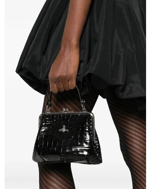 Vivienne Westwood Black Granny Frame Purse