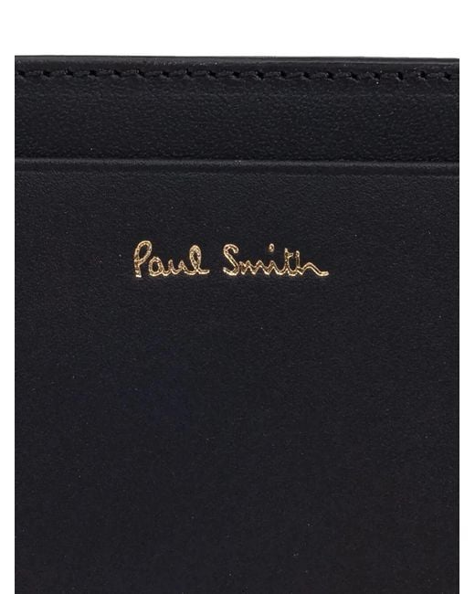 Paul Smith Black Wallet Cc Case for men