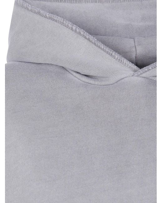 Fear Of God Gray "90's" Fleece Hoodie