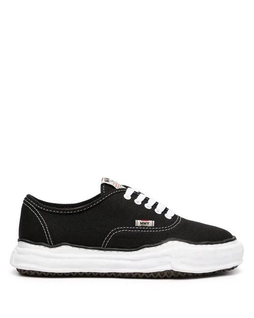Maison Mihara Yasuhiro Black "Baker" Low Top Sneakers for men
