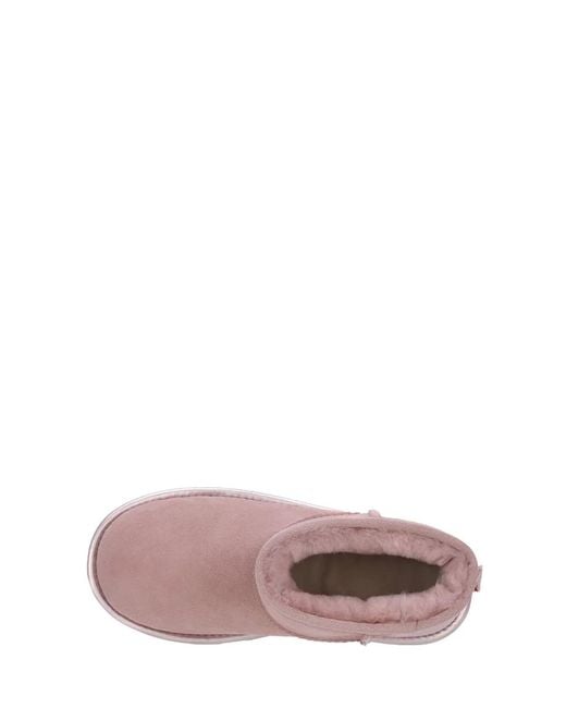 Ugg Pink "Mini Classic" Ankle Boot