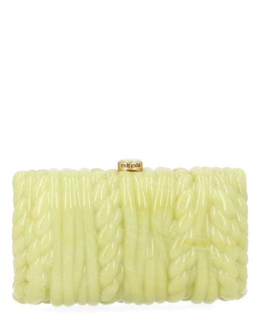 Cult Gaia Yellow Pochette Helene