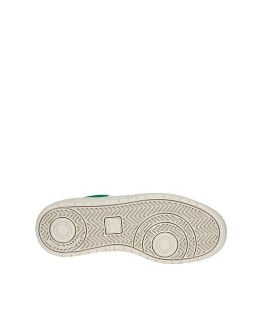 Veja Green V-10 Suede Sneakers