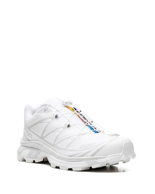 Salomon White "Xt-6" Sneakers