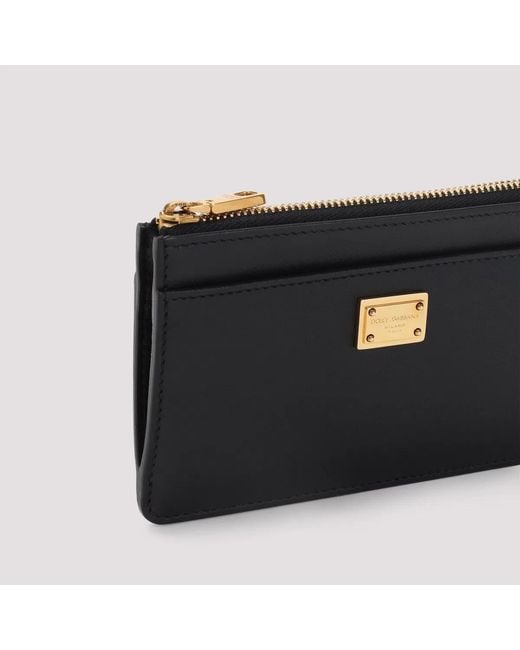 Dolce & Gabbana Black Dolce & Gabbana Leather Wallet