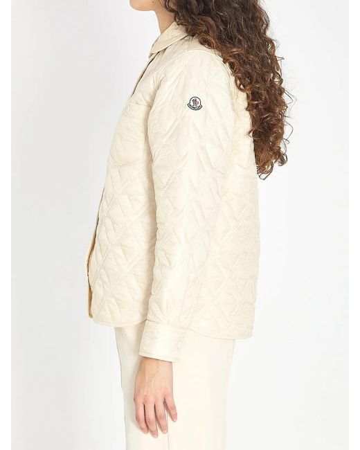 Moncler Natural Quilted Shirt