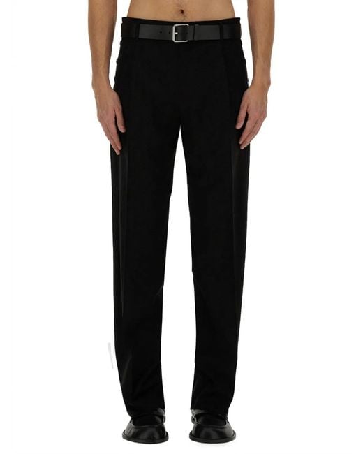 Moschino Black Wool Pants for men