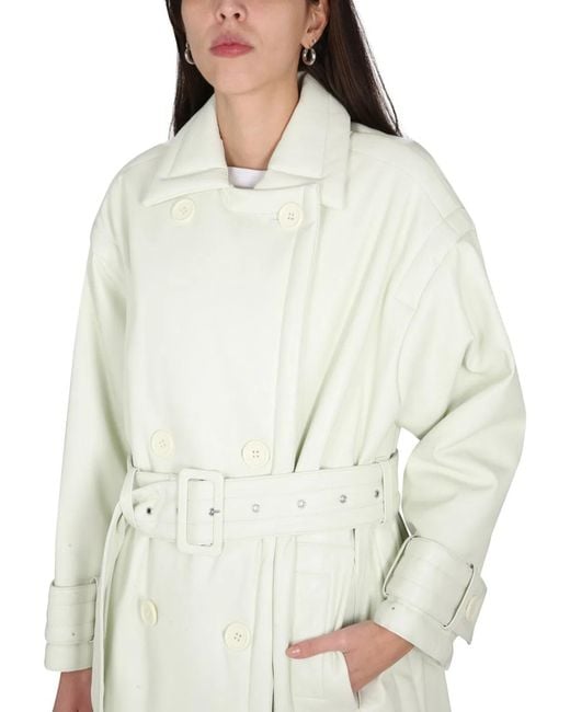 Stand Studio White Trench Emily