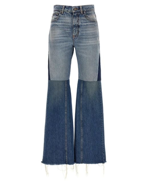 Chloé Blue Chloã Patchwork Jeans