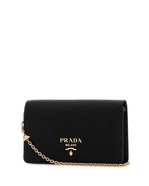Prada Black Pelle