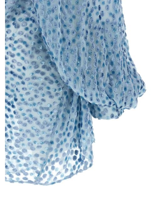 Kiko Kostadinov Blue 'Caspian' Dress