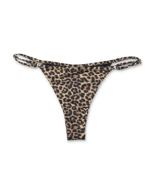 MATINEÉ Black Marina Leopard Bikini Brief