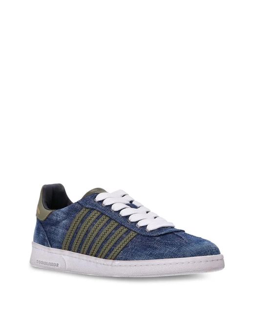 DSquared² Blue Snm020310106739 Boxer Sneaker for men