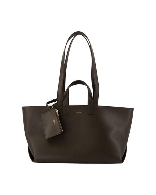 A.P.C. Black Le Drummer Shoulder Bag