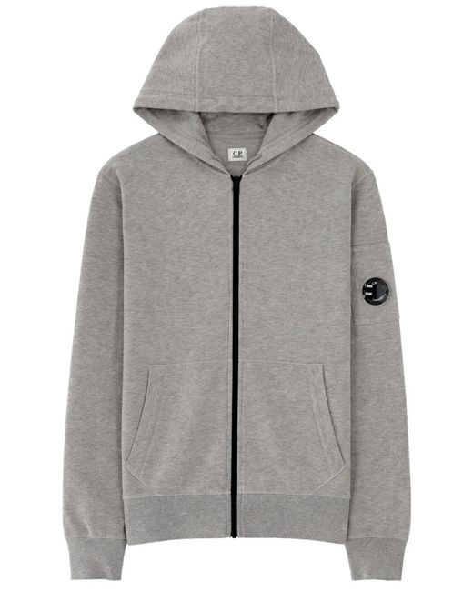 C P Company Gray C.P.Company Cotton Sweatshirt for men