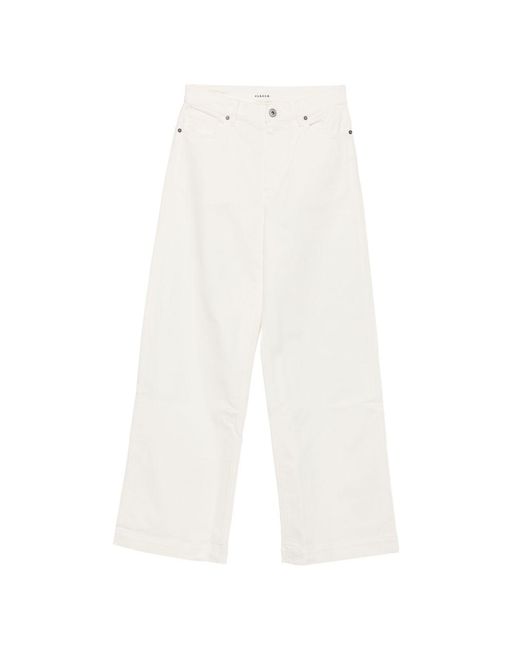 P.A.R.O.S.H. Natural Cotton Elastane Trousers