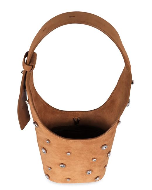 Veronica Beard Brown Ring Bag Decorated