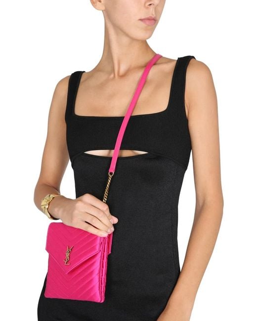 Saint Laurent Black Short Viscose Dress
