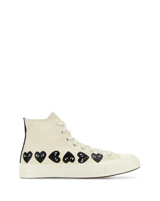 COMME DES GARÇONS PLAY White Comme Des Garcons Play Sneakers for men