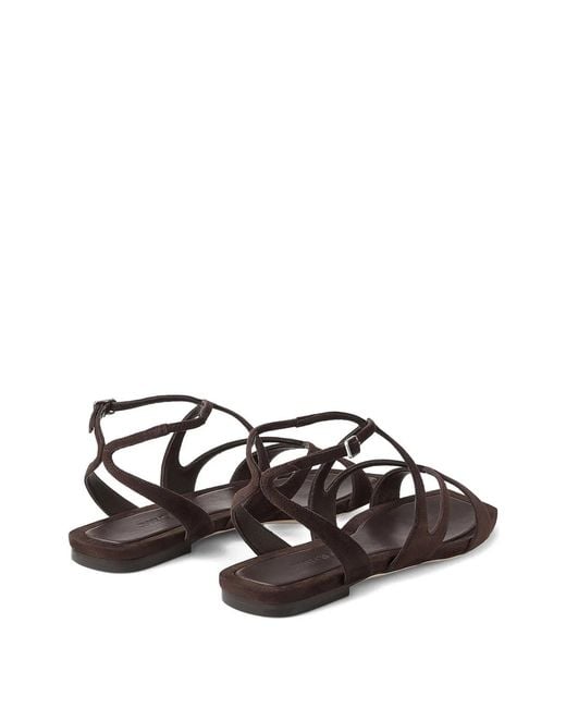 Jimmy Choo Brown Ayla Flat