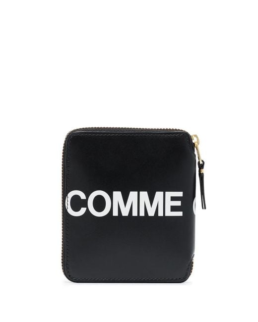 Comme des Garçons Black Wallet Huge Logo Wallet for men