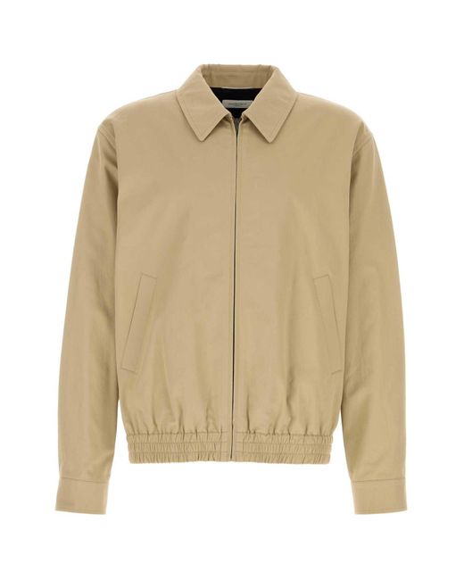 Saint Laurent Natural Gabardine Jacket for men