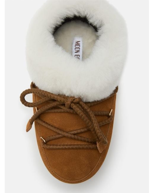 Moon Boot Brown Mb Evx Mule Suede