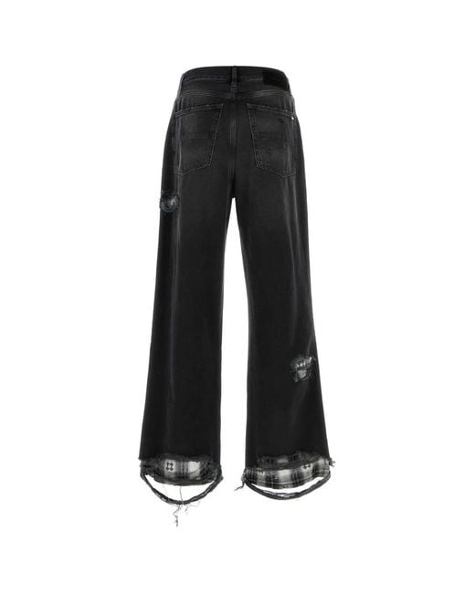 Amiri Black Dark Denim Jeans for men