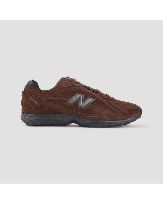 New Balance Brown 204L Suede Sneakers