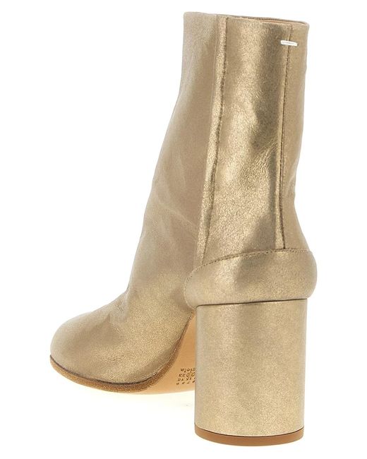 Maison Margiela Natural 'Tabi' Ankle Boots