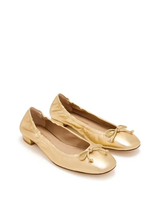 Stuart Weitzman Natural Bria Ballet Flat