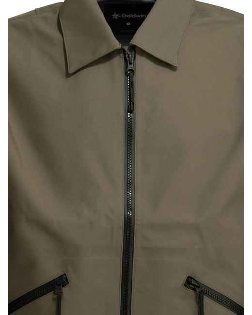 Goldwin Green "Gore-Tex 3L" Overshirt Jacket for men