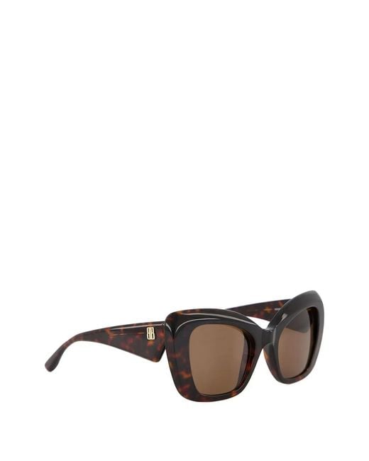 Balenciaga Brown Diva Butterfly