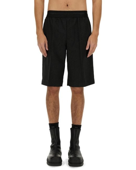 Helmut Lang Black Short Car Tailored for men