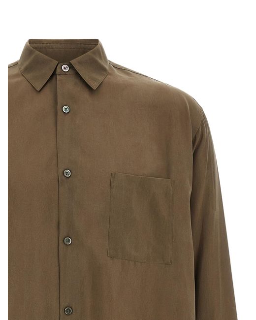 Ssstein Green Copper Blouse for men