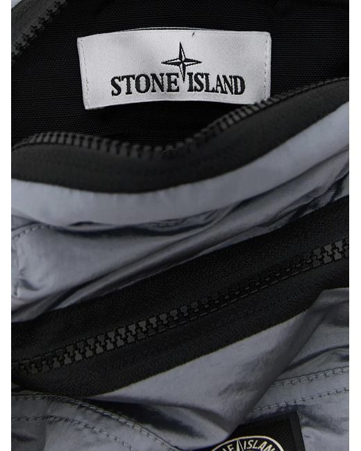 Stone Island Gray '9200015' Crossbody Bag for men