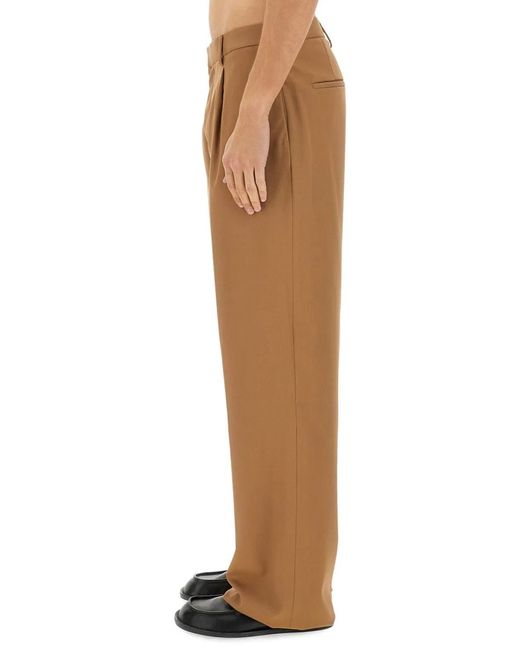 Lardini Natural Wool Pants for men