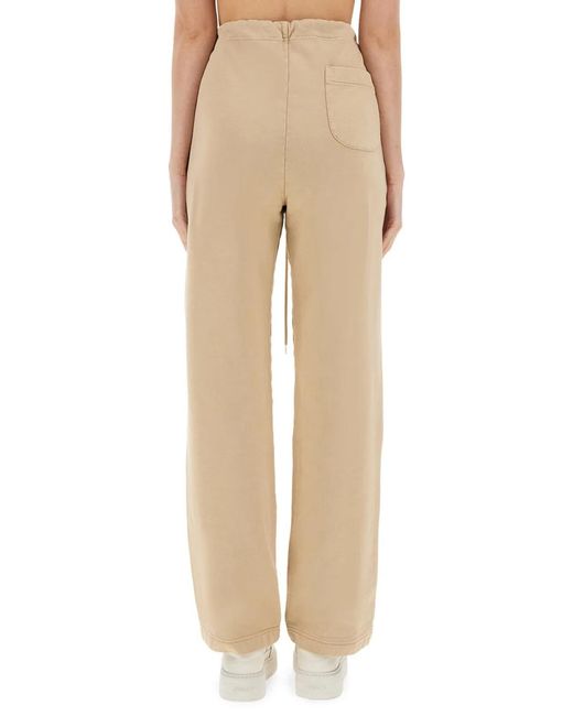 Moschino Natural Cotton Trousers
