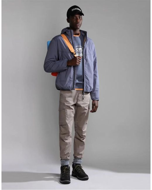 Napapijri Blue A-Auriust Jacket for men