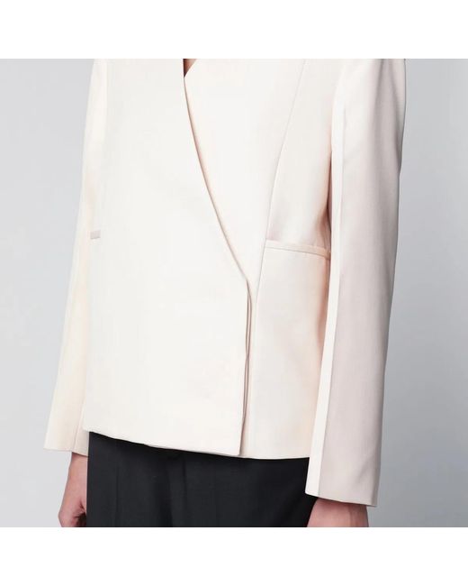 Jil Sander White Wool Blazer