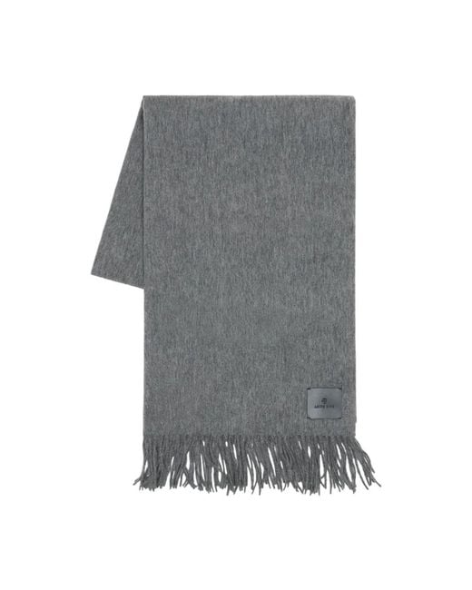 Anine Bing Gray Augustina Scarf